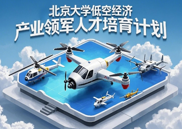 北京大学低空经济产业领军人才培育计划研修班发布（五大亮点解读）